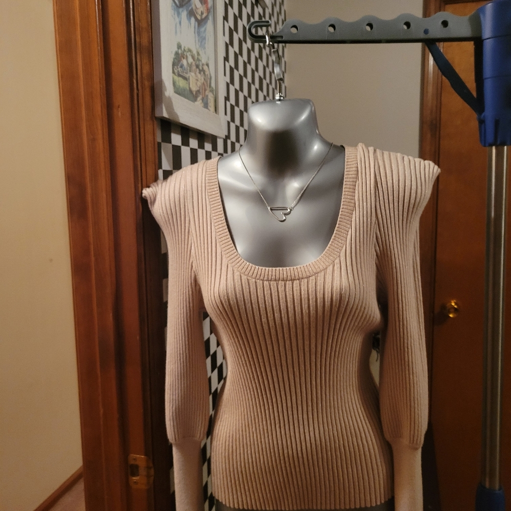 Beige Express Sweater - Picture 7 of 7